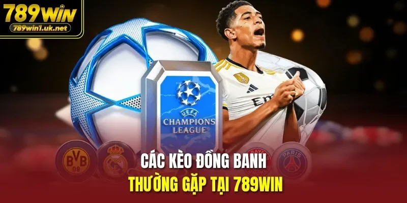 Các kèo đồng banh thường gặp tại 789WIN