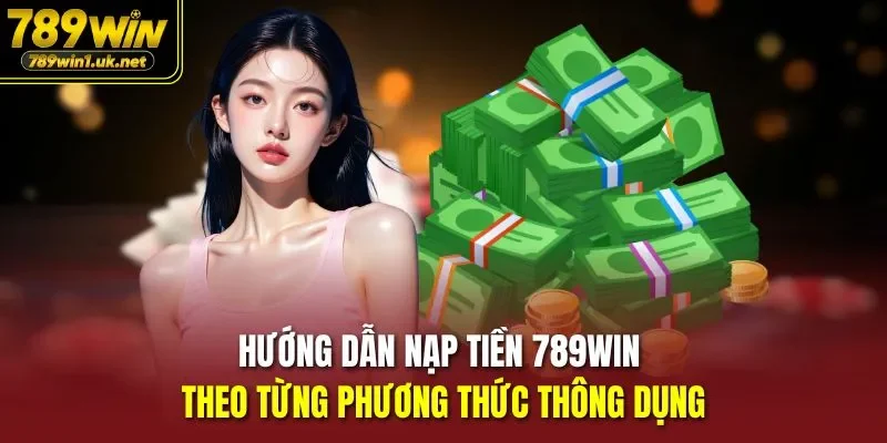 Hướng dẫn nạp tiền 789WIN theo từng phương thức thông dụng